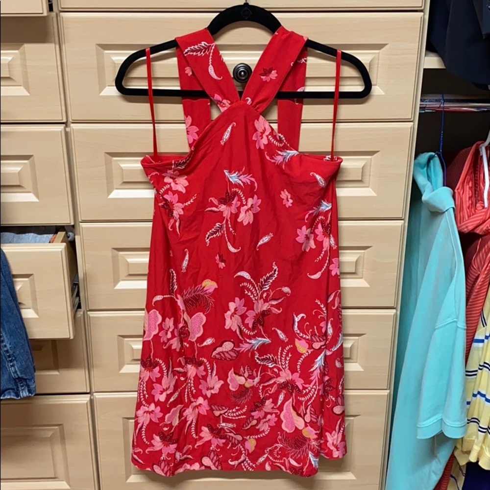 Red sundress